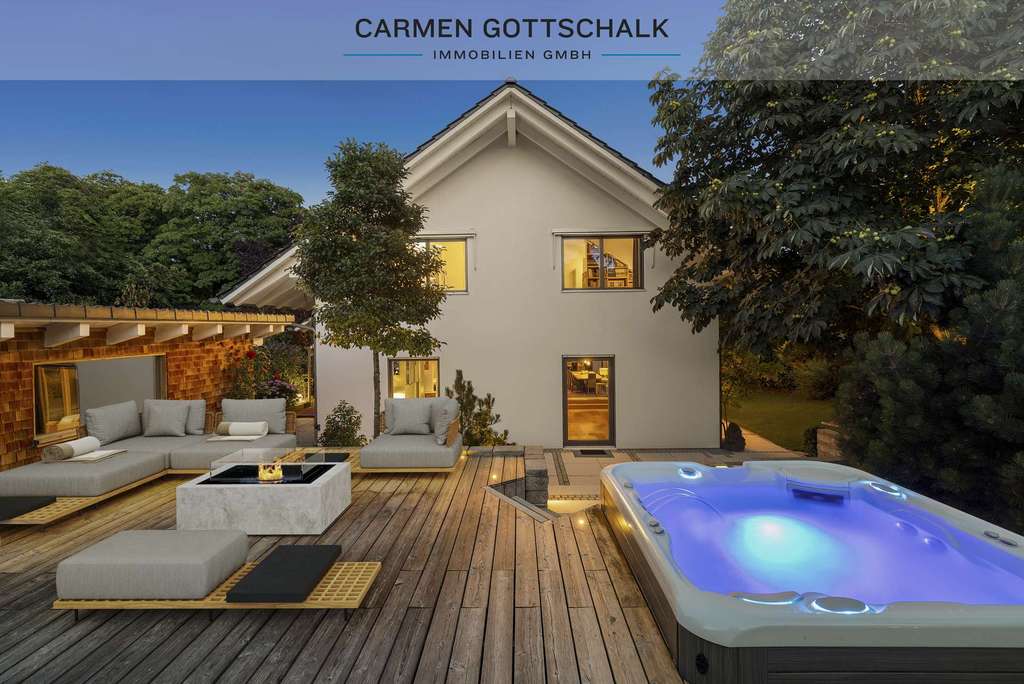 Familienvilla in Starnberg – großzügig & lichtdurchflutet! In Bestlage mit 5 SZ, Büro & Garten!