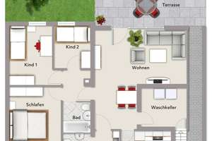 Schöner Reihenmittelbungalow in Nürnberg-Langwasser – Die vollständige Adresse der Immobilie erhältst du vom Anbieter., 90473 Langwasser Südost, Nürnberg – Vorschaubild 14