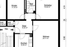 Erstbezug nach Sanierung – Moderne 3-Zimmer-Wohnung mit Balkon in Oberhausen-Osterfeld – Ackerstraße 9, 46117 Heide, Oberhausen – Vorschaubild 9
