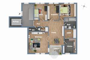 *** 5 Zimmer Wohnung mit 2 TG Stellplätzen und Balkonloggia in Johannis *** – Sandrartstraße 11, 90419 St. Johannis, Nürnberg – Vorschaubild 18