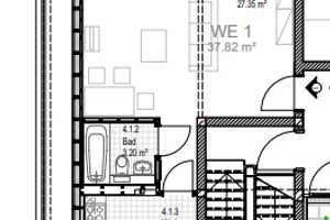 Erstbezug im Neubau: Tolle 1-Zimmerwohnung mit Balkon sucht neuen Mieter! – Kissinger Str. 32, 40229 Düsseldorf – Vorschaubild 5