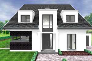Düsseldorf-Wittlaer,  1a-Lage, moderne freistehende  Villa, Südlage, zwei Garagen – Düsseldorf – Vorschaubild 1