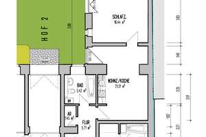 Ihre ruhige Wohlfühloase mit eigener Terrasse – Die vollständige Adresse der Immobilie erhältst du vom Anbieter., 12099 Tempelhof, Berlin – Vorschaubild 11