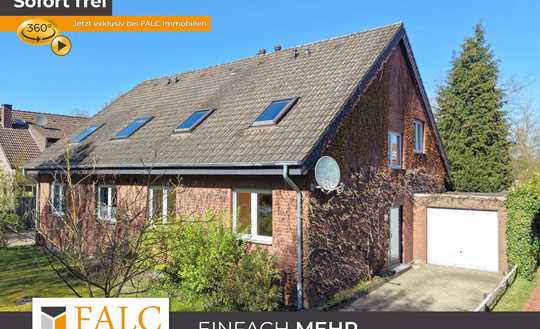 Nottuln nähe Münster - 5-Zimmer Doppelhaushälfte mit Garage, Garten und Keller
