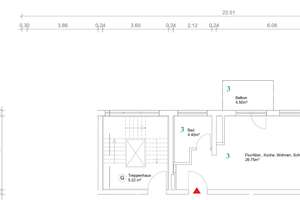 Moderne geschmackvolle 1 Zimmer Wohnung mit Balkon im Engergieeffizienzhaus – Donnersbergring 42, 64295 Bessungen, Darmstadt – Vorschaubild 9
