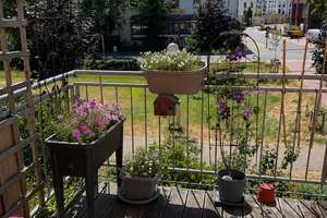 Südbalkon mit Markise – Südenwall 10, 59065 Mitte, Hamm – Vorschaubild 8