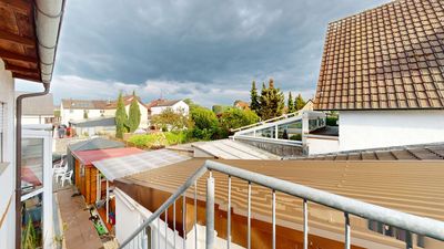 Ruhig gelegene DHH mit Sanierungspotential an den Toren Mutterstadts | Balkon & Wintergarten