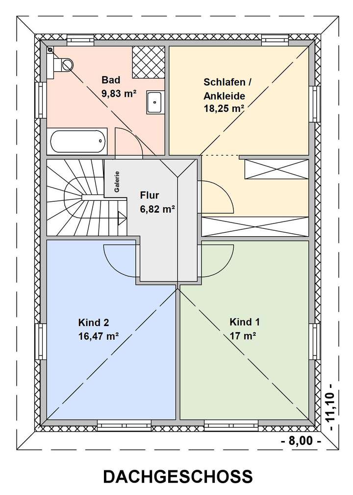 EFH DG Grundriss Beispiel