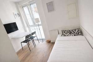 Stuttgart-Stöckach: Vollmöbliertes Studio in kulturell lebendiger Lage – Die vollständige Adresse der Immobilie erhältst du vom Anbieter., 70190 Stöckach, Stuttgart – Vorschaubild 1