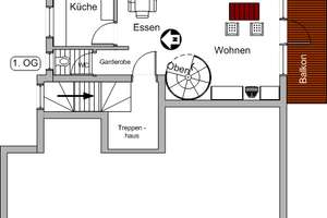 Schöne 3,5-Zimmer-Maisonette-Wohnung mit Balkon in Hemmingen – Die vollständige Adresse der Immobilie erhältst du vom Anbieter., 71282 Hemmingen – Vorschaubild 3