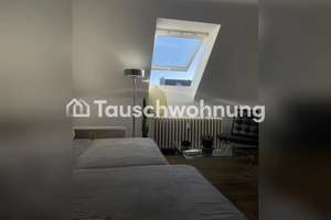 Tauschwohnung: Große Flat mit Dachterrasse