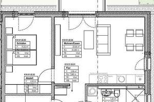 60m² WBS erforderlich - Neubauwohnung mit Balkon & Einbauküche – Kirschenweg 16, 38268 Lengede – Vorschaubild 13