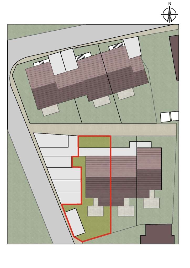Immobilie in Breckerfeld - Modernes Reihenendhaus - Neubau - Garage - Terrasse - Garten - Wintergarten - - Bild 2