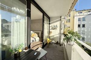 Zum 15.6/1.7 *Möblierte sonnige Wohn-Oase. Münchner Freiheit. Ruhig mit West-Loggia, TG-Stellplatz. – Die vollständige Adresse der Immobilie erhältst du vom Anbieter., 80802 Münchner Freiheit, München – Vorschaubild 5