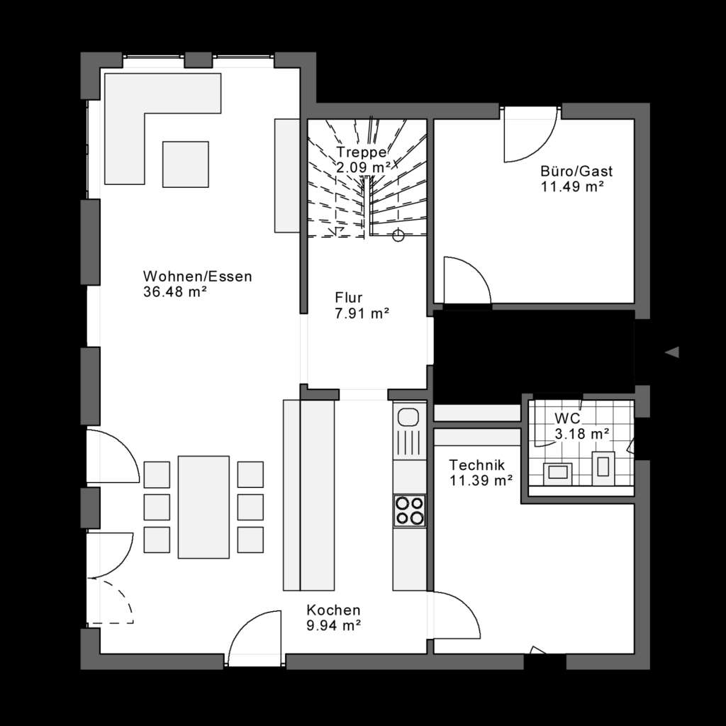 Immobilie in Habichtswald - NEUBAU: Einziehen ohne Kompromisse – Komplett fertiggestellt und hochwertig. - Bild 2