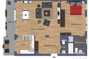 Einmalige 2-Zimmer-Wohnung mit Blick auf die Leine! – Dreyerstraße 3, 30169 Calenberger Neustadt, Hannover – Vorschaubild 20