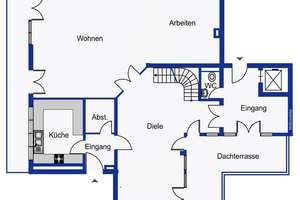 High-End-Living Penthouse-Wohnung Maisonette - in Erbpacht - – Die vollständige Adresse der Immobilie erhältst du vom Anbieter., 81679 Altbogenhausen, München – Vorschaubild 16