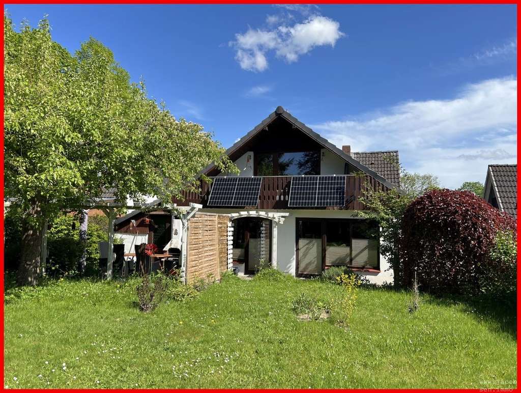 Individuelles Einfamilienhaus mit kleiner Gartenoase 
in Schleswig Nord