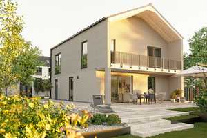 Gut geschnittenes Designhaus mit Arbeitszimmer auf schönem Grundstück in Zehlendorf – Berlin – Vorschaubild 1