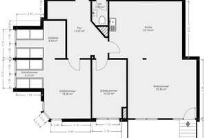 Wohnen, Arbeiten & Hobby vereint – Hochwertige Wohnung mit Garten & Studio! – Die vollständige Adresse der Immobilie erhältst du vom Anbieter., 75181 Eutingen, Pforzheim – Vorschaubild 20