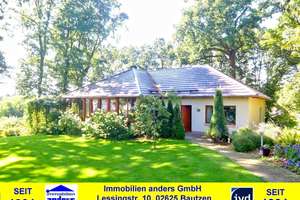 Mod. EFH im Bungalowstil mit Terrasse - Bad m. Wanne u. Dusche - Kamin - EBK - Doppelcarp. - nahe BZ – Die vollständige Adresse der Immobilie erhältst du vom Anbieter., 2692 Obergurig – Vorschaubild 1