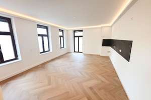 Genial! + Erstbezug mit Balkon + Parkett + Fußbodenheizung + Wanne & Dusche + LED-Licht – 4177 Lindenau, Leipzig – Vorschaubild 1