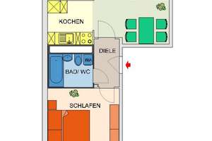 3-Zimmer-Wohnung in Chemnitz Markersdorf mit Einbauküche und großem Balkon  – Kurt-Schneider-Straße 22, 9122 Markersdorf, Chemnitz – Vorschaubild 18