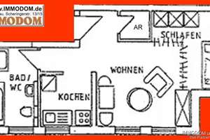 Singlewohnung mit Terrasse, neu renoviert und klein aber sehr gemütlich, in Aue/Erzgebirge zu vermie – Bockauer Straße 32, 8280 Aue – Vorschaubild 11