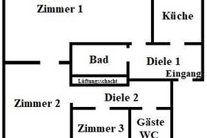 EXKLUSIV ZENTRUMSNAH / AM WEHRHAHN INKL. EINBAUKÜCHE MODERNES WANNENBAD + G-WC KOMPLETT LAMINAT 3.OG – Worringerstraße 8, 40211 Düsseldorf – Vorschaubild 18