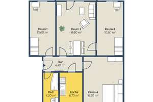 Wohnung in Leipzig – Leonhard-Frank-Str. 29, 4318 Sellerhausen-Stünz, Leipzig – Vorschaubild 2