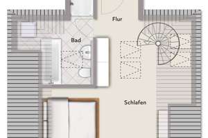 Moderne 2-Zi.-Maisonette Wohnung in Fürth-Vach...Wohnträume auf zwei Ebenen – Die vollständige Adresse der Immobilie erhältst du vom Anbieter., 90768 Vach, Flexdorf, Ritzmannshof, Fürth – Vorschaubild 3
