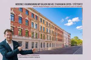 Moderne 3-Raumwohnung mit Balkon und viel Stauraum in Leipzig / Stötteritz!