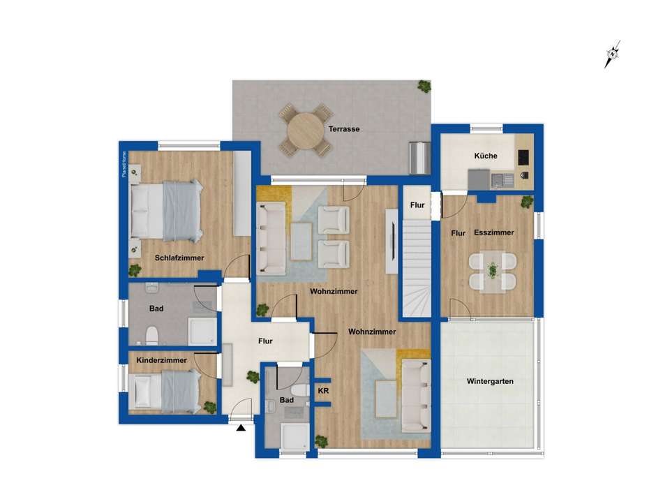 Grundriss Erdgeschoss