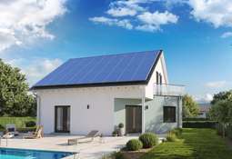 Modernes Sonnenhaus mit Pool