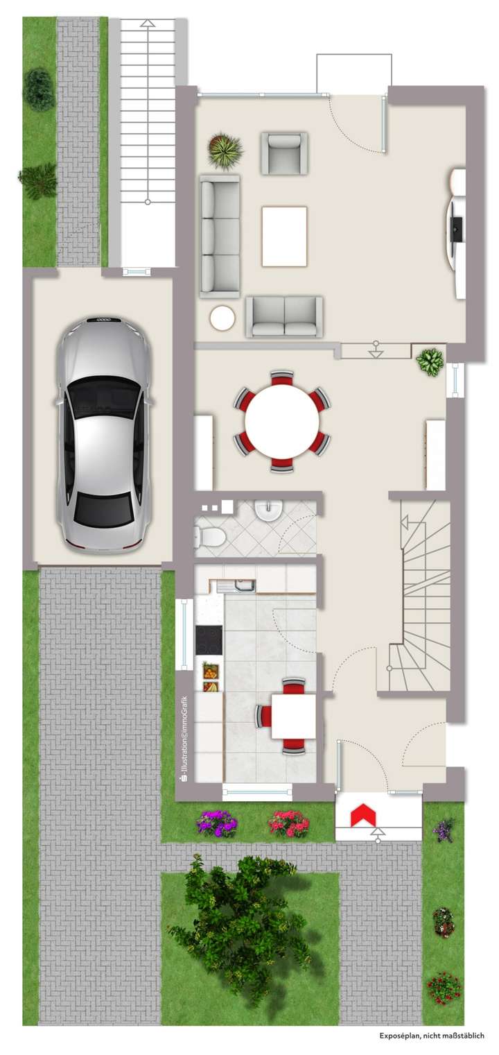 Haupthaus Erdgeschoss