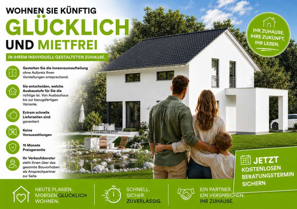 Immobilie in Affalterbach - Traumhafter Bauplatz inkl. Traumhaus  = Ihr Traumprojekt  - Bild 1