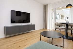 Erstbezug: Stylishe möblierte 1-Zimmer Wohnung mit Balkon und Internet in Wiesbaden – Die vollständige Adresse der Immobilie erhältst du vom Anbieter., 65187 Biebrich, Wiesbaden – Vorschaubild 9