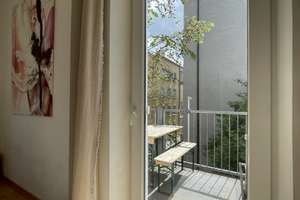 Isarvorstadt 3,5Room fully furnished Apartment with Balcony – Schmellerstraße Rückgebäude 26, 80337 Am Schlachthof, München – Vorschaubild 4