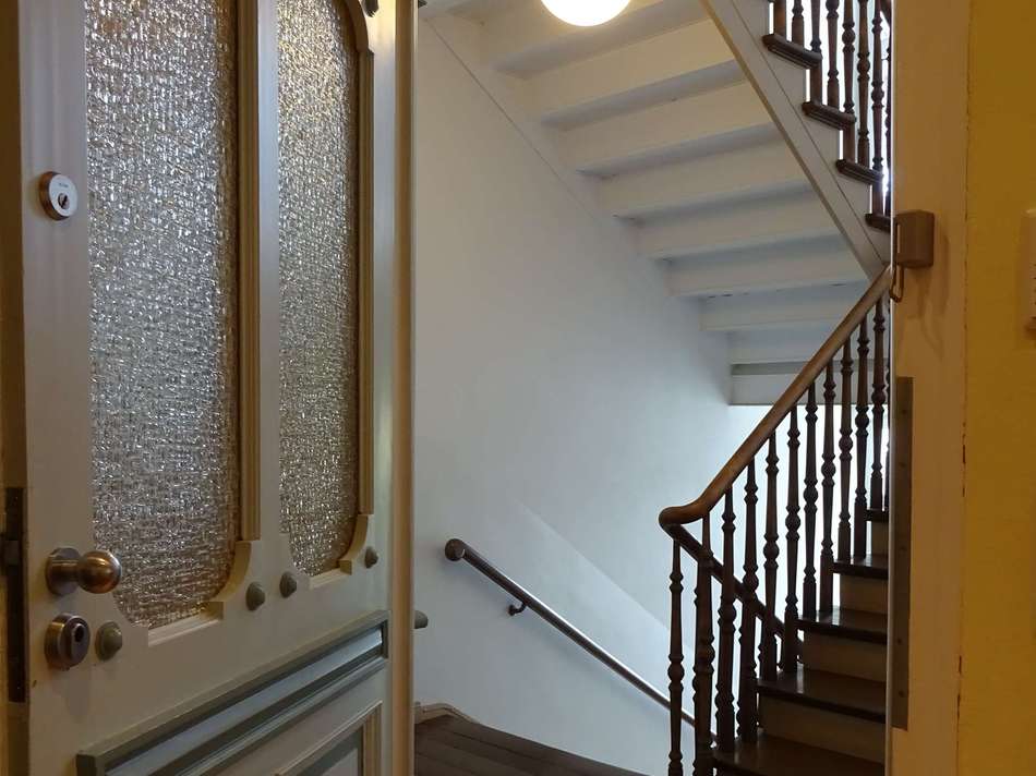 Blick ins Treppenhaus