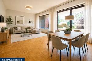 gut aufgeteilte 3-Zimmer-Wohnung mit Blick ins Grüne – Die vollständige Adresse der Immobilie erhältst du vom Anbieter., 40627 Unterbach, Düsseldorf – Vorschaubild 2