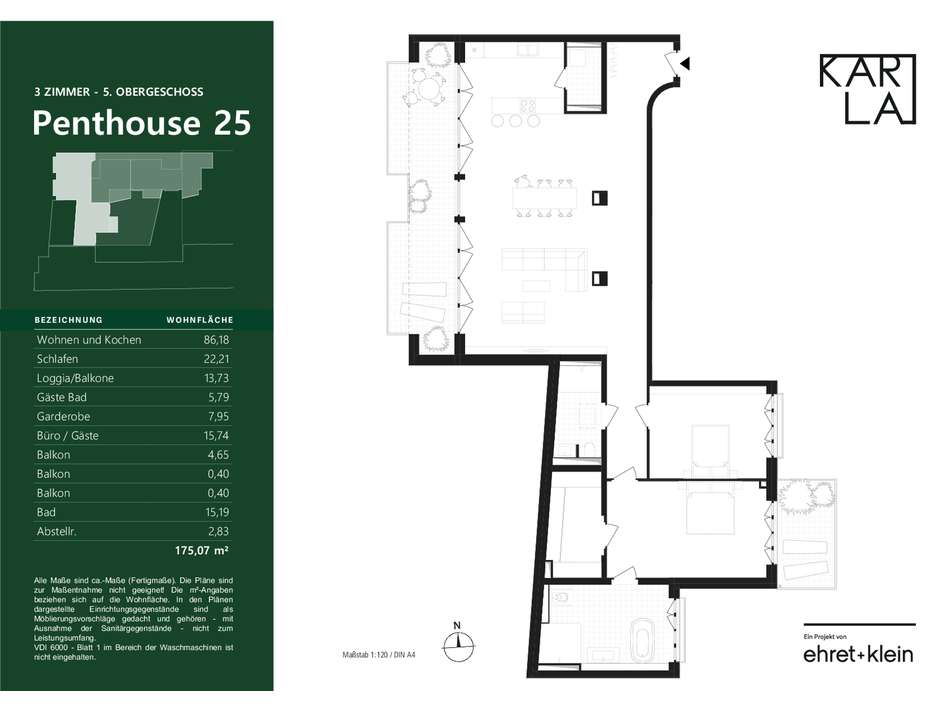 Visualisierung Penthouse