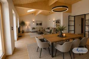 Luxuriös sanierte 3-Zimmer-Erdgeschosswohnung in Bernau am Chiemsee