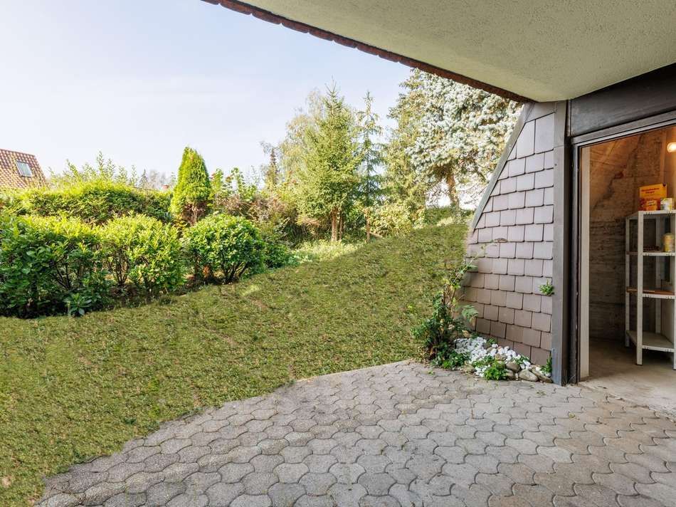 Gerätekammer im Garten