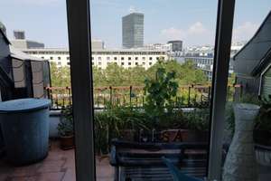 Einzigartiges 4,5 Zi. DG Kudamm, große SW-Terrasse, Balkon provisons- und bezugsfrei – Die vollständige Adresse der Immobilie erhältst du vom Anbieter., 10789 Charlottenburg, Berlin – Vorschaubild 12