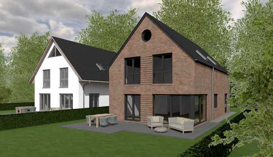 Bild von NEUBAUPROJEKT mit Blick auf Hollerfleet in Bremen Borgfeld - Am Lehester Deich 107