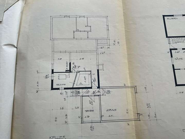 Grundriss KG und Garage
