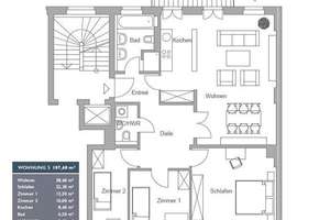 Zentrumsnahe 4-Raum Wohnung im ruhigen Grafischen Viertel! – Lange Straße 7, 4103 Zentrum-Ost, Leipzig – Vorschaubild 2