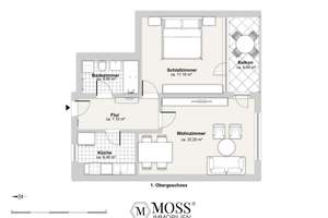 Provisionsfrei: 2-Zimmer-Wohnung im 4. Obergeschoss mit Balkon – 79111 Sankt Georgen-Nord, Freiburg im Breisgau – Vorschaubild 18
