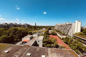 *RESERVIERT* OlyDorf: Ordentlich verm. App. mit Loggia, 32 m², hoch gelegen, ruhige Westseite! – Helene-Mayer-Ring 12, 80809 Am Riesenfeld, München – Vorschaubild 2
