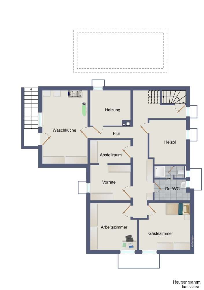 Grundriss - Souterrain